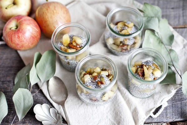 Apple, Pecan and ProactivChia Parfait - Dessert Recipe