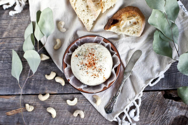 Cashew "Cheese" with Fine Herbs - Appetizer Recipe