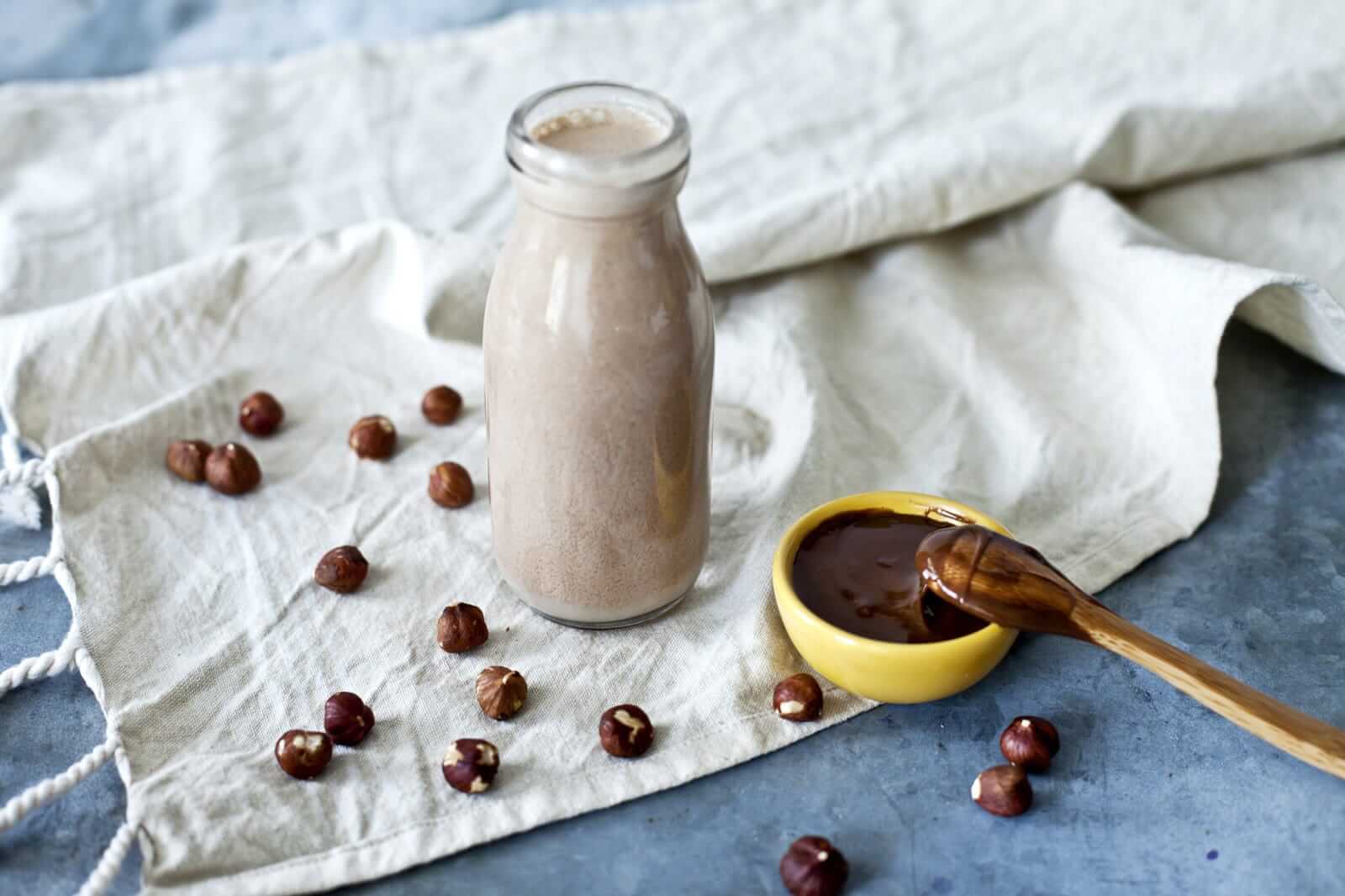 Recette Lait de noisettes maison