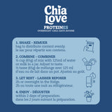 Chialove Protéines – Overnight Chia-Avoine Muffin aux bleuets
