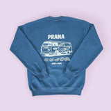 Blue Crew Neck Sweater – PRANA