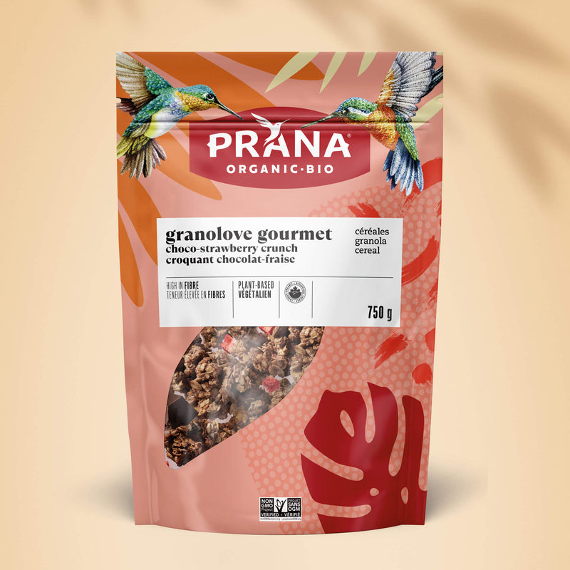GRANOLOVE GOURMET – Choco-Strawberry Crunch Granola
