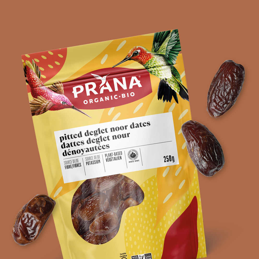 Dattes Deglet nour dénoyautées biologiques – Prana Foods