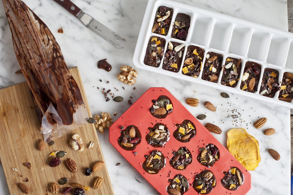 Fudge Chocolates with Nuts & Dried Fruits 