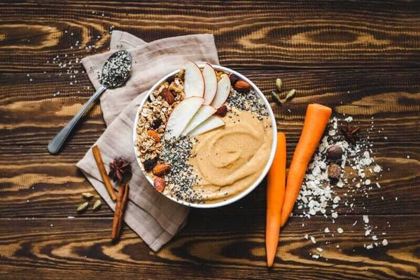 Carrot Cake Smoothie Bowl - Breakfast Recipe