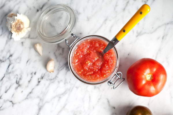 Fresh Mediterranean Tomato Sauce - Appetizers Recipe