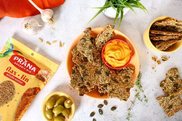 Gluten-free Crispy Seed Crackers