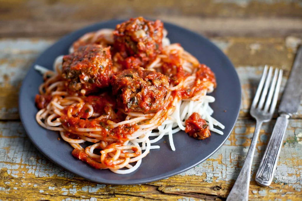 Recette de Spaghetti et boulettes maison 🍝 - Workeatout le Blog