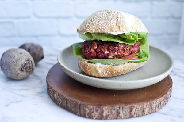 Vegan Beet Burger - Main Course Recipe