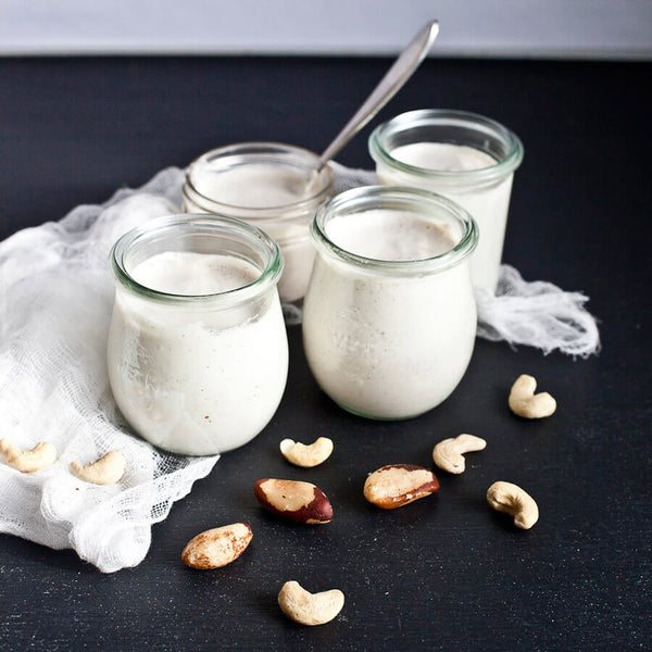 Vegan Cashew and Brazil Nut Yogurt - Breakfast Recipe