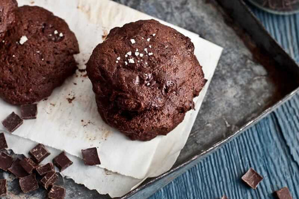 Vegan Fleur De Sel Chocolate Chip Cookies - Dessert Recipe
