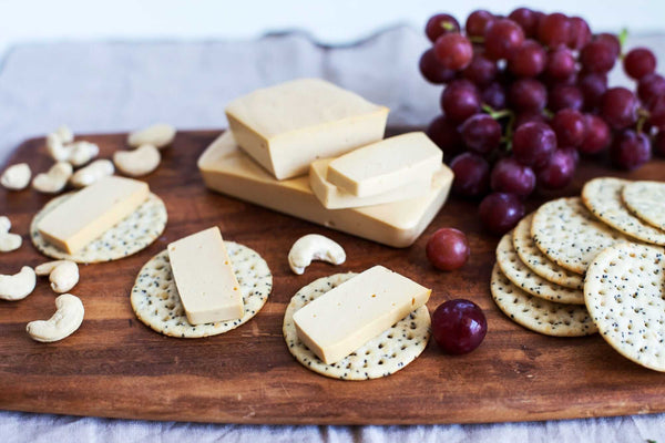 Vegan Cheddar-Style Cheese - Appetizer Recipe
