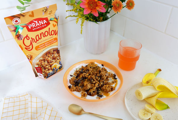 Granola Bowl with Caramelized Banana