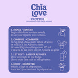 Chialove Protein –  Overnight Chia Oats Chocolatey Swirl