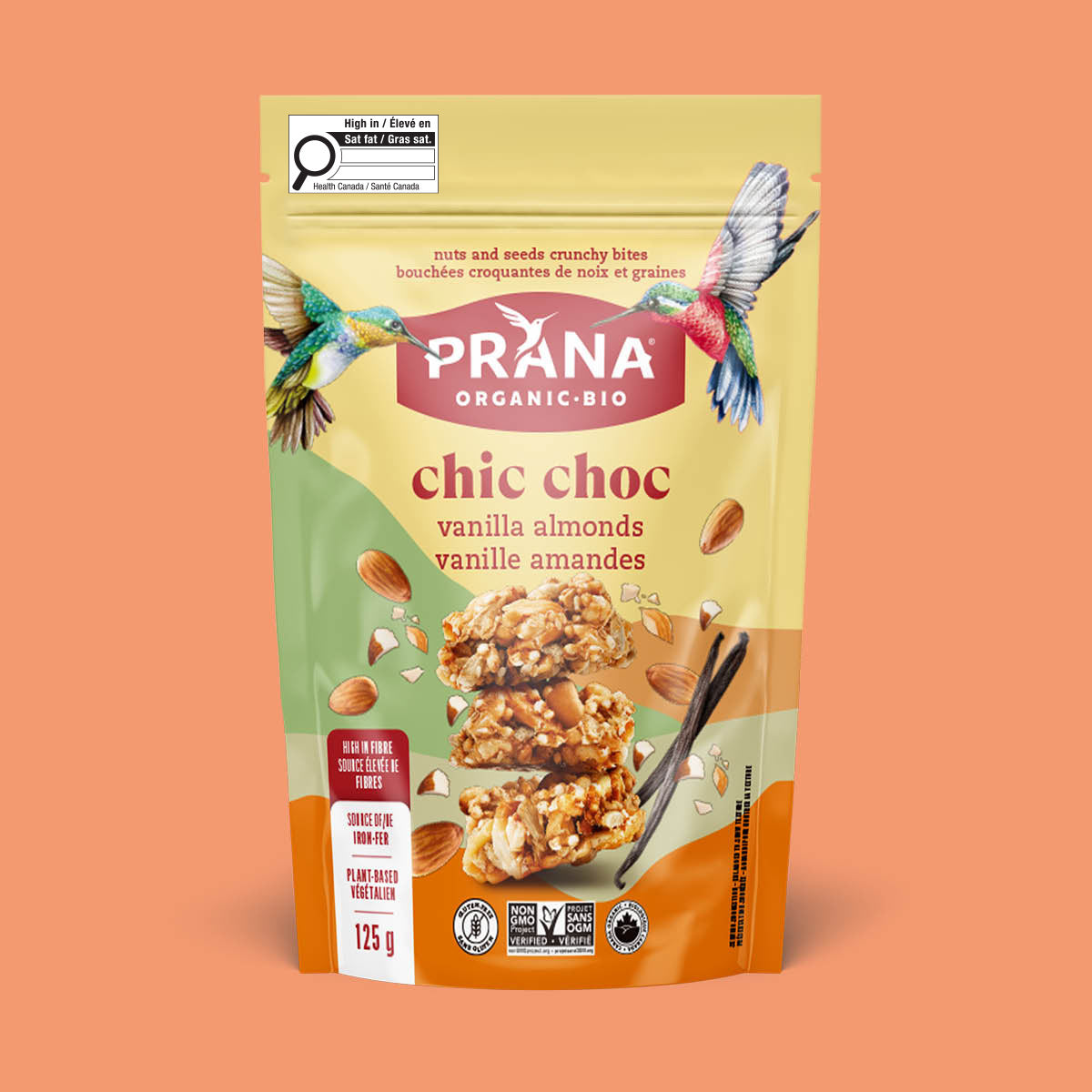 CHIC CHOC Organic Vanilla Almond Crunchy Bites – Prana Foods