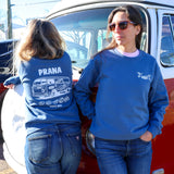 Blue Crew Neck Sweater – PRANA