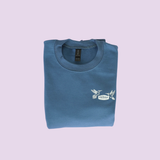 Blue Crew Neck Sweater – PRANA