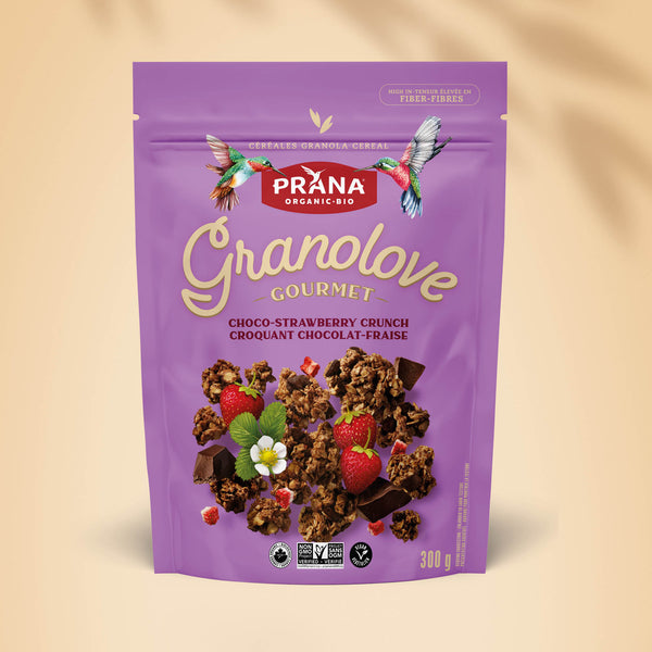 GRANOLOVE GOURMET – Choco-Strawberry Crunch Granola