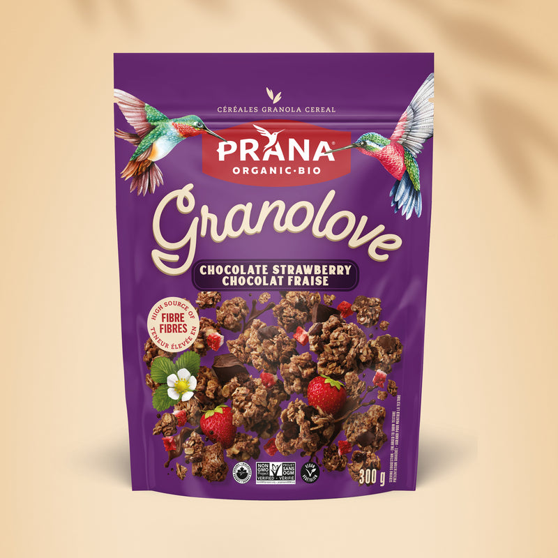 GRANOLOVE GOURMET – Choco-Strawberry Crunch Granola