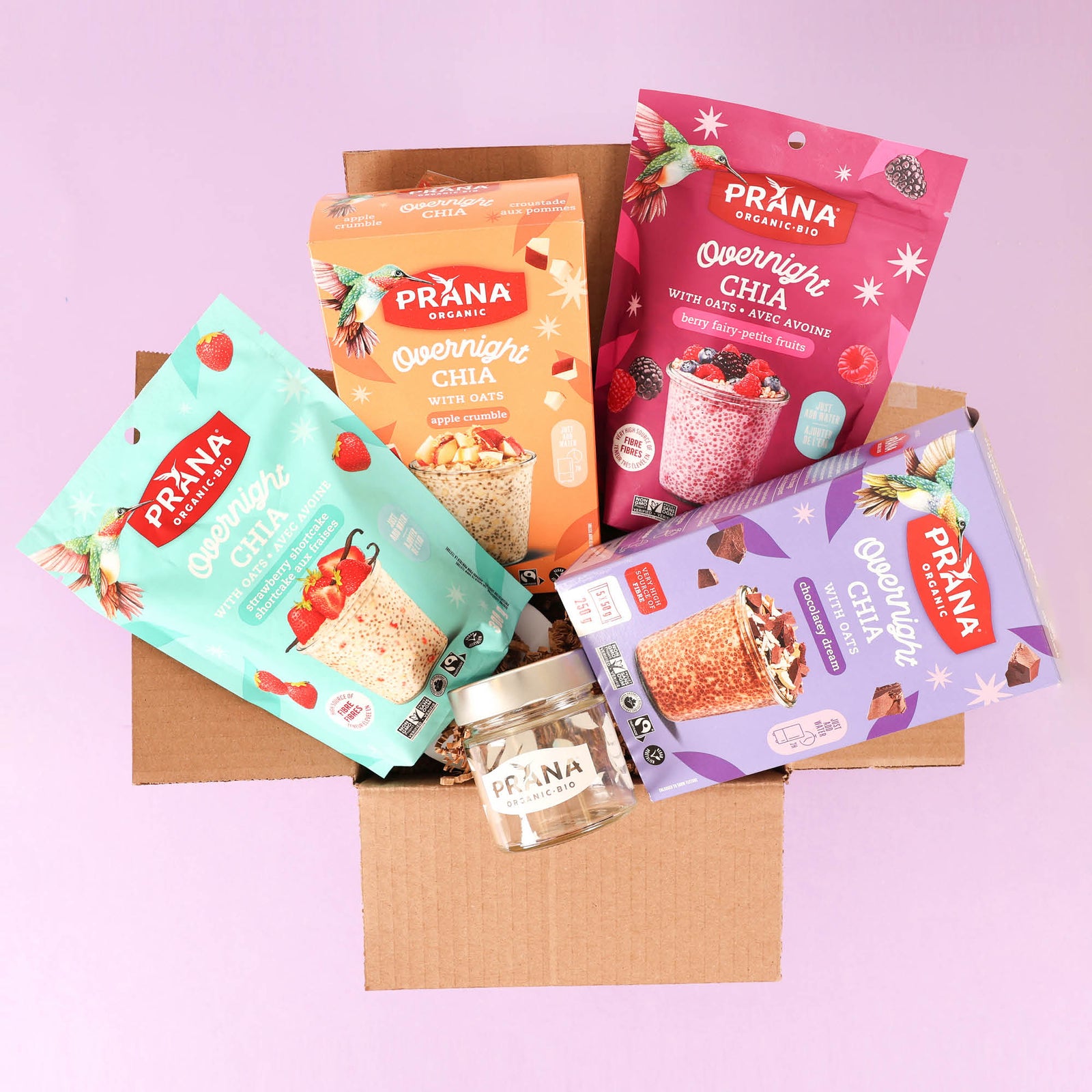 Overnight Chia box – Prana Foods