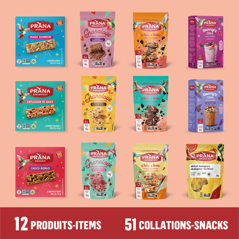 Organic Snacks - Family Variety Pack (51 count)