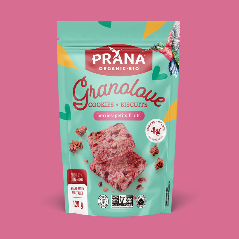 GRANOLOVE Organic Cookie squares – Berries