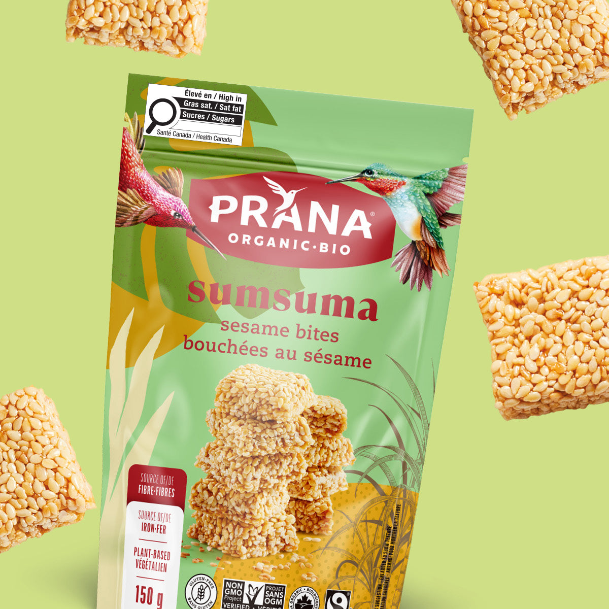 SUMSUMA - Sesame Squares – Prana Foods