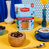 Organic Overnight Chia Oats with Protein – Chocolatey Swirl