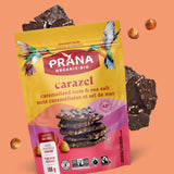 CARAZEL - Écorces de chocolat 62% biologiques, noix caramélisées