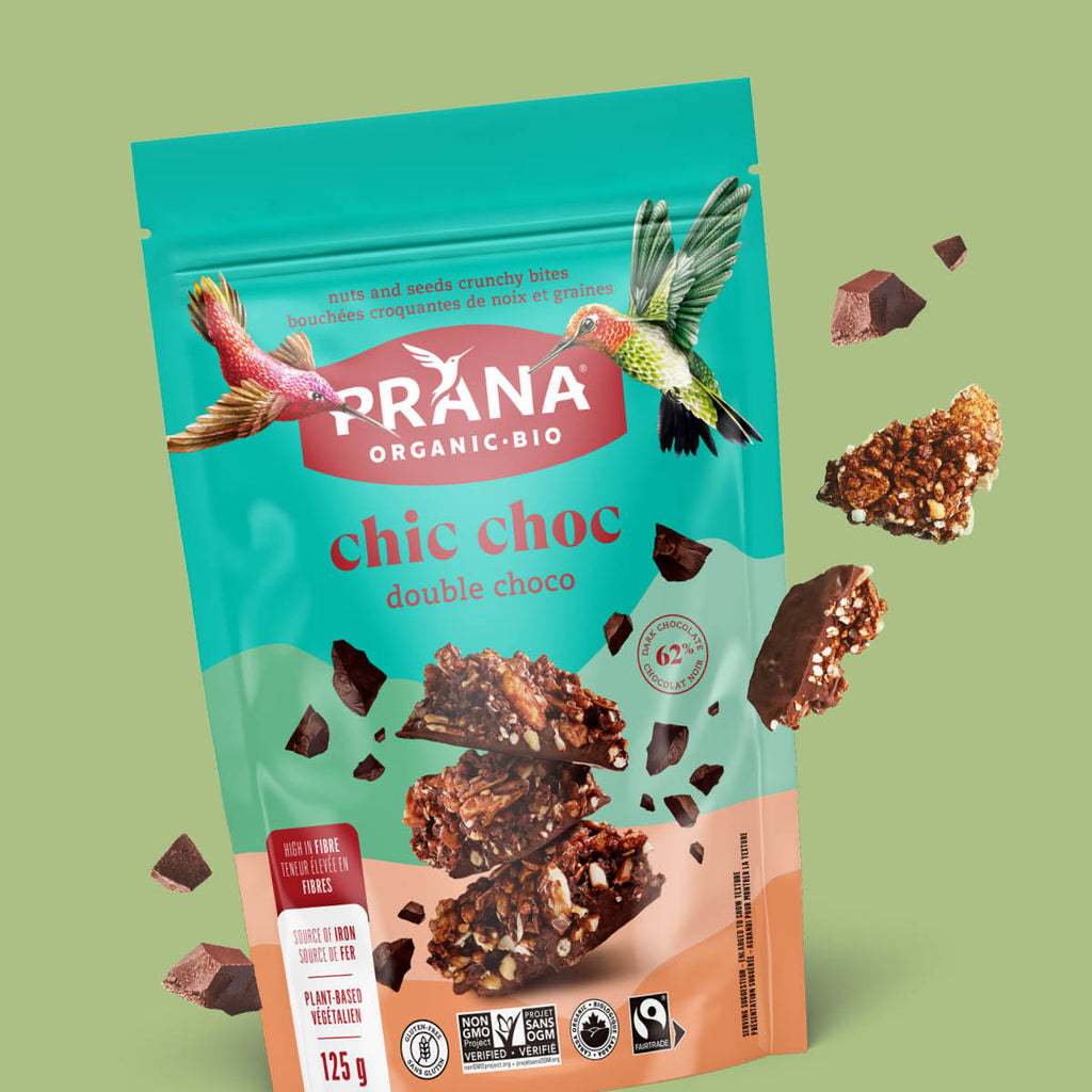 CHIC CHOC Organic Double Chocolate Crunchy Bites – Prana Foods