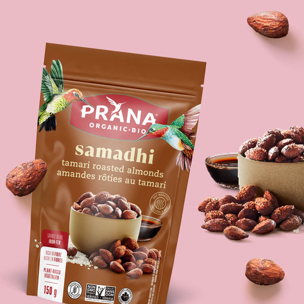 SAMADHI - Wheat-Free Tamari Roasted Almonds – Prana Foods