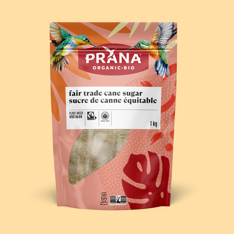 Sucre de canne équitable biologique – Prana Foods