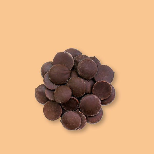 Pastilles chocolatées végétaliennes biologiques 40% cacao