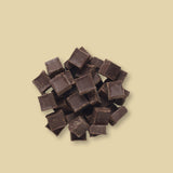Morceaux de chocolat noir 70% de cacao biologiques