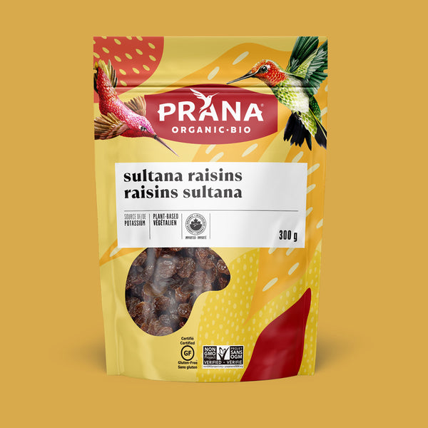 Raisins sultana biologiques
