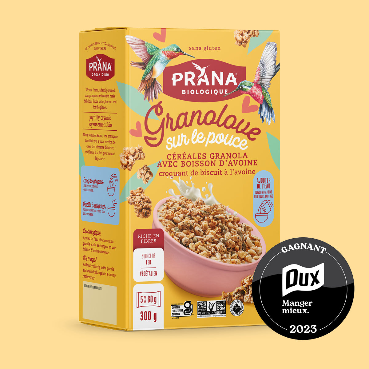 GRANOLOVE on the go oatmeal cookie crunch Prana Foods