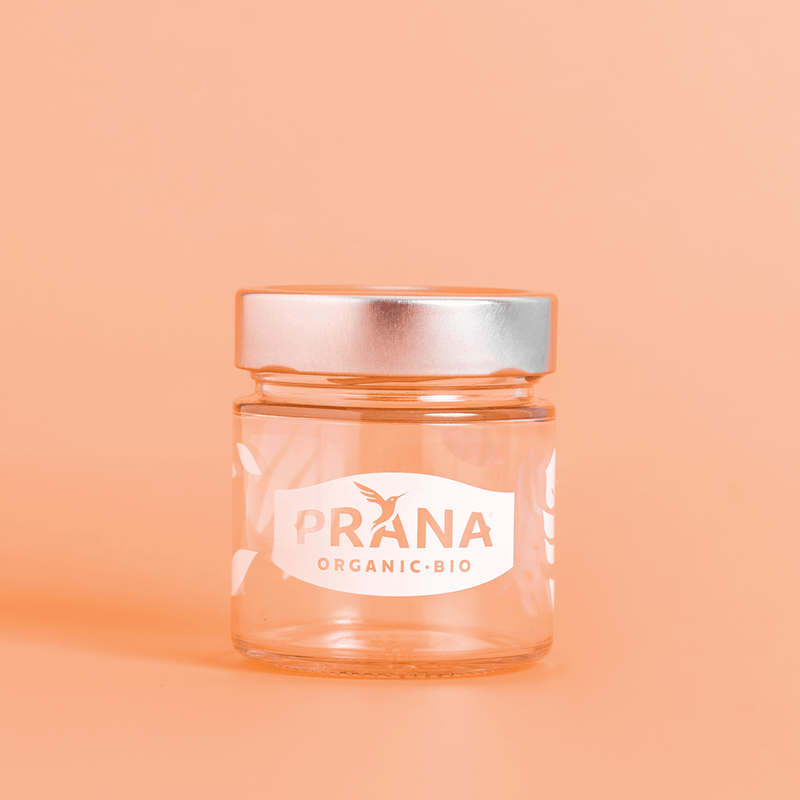 Prana glass jar