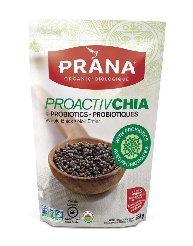 PROACTIVCHIA - Graines chia noires entières biologiques – Prana Foods